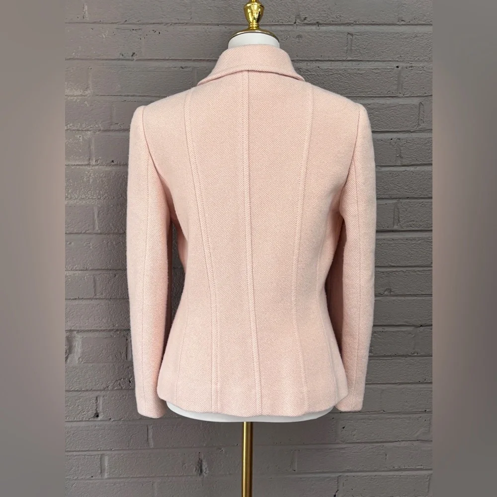 Carlisle Vintage  Peachy Pink Wool -Silk blend Jacket 6